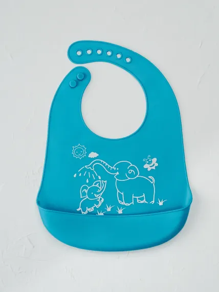 Нагрудник Baby and nature пластик