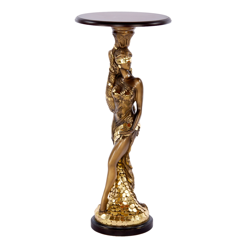 Подставка декоративная Фортуна Бронза