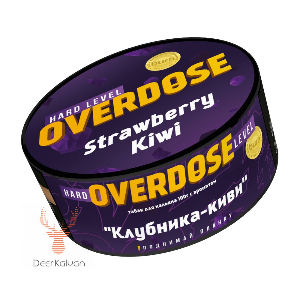 Overdose &quot;Strawberry Kiwi&quot; (Клубника Киви) 100 гр.