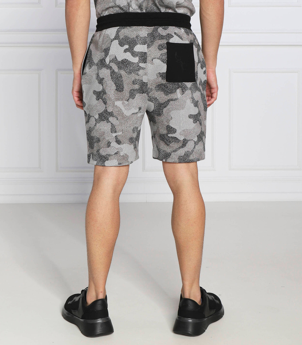 шорты boss x nba slam_camo BOSS ORANGE - серый(50477471)