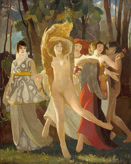 Eric Harald Macbeth Robertson (1887-1941) - эротическое искусство британского художника Эрика Харальда Макбета Робертсона