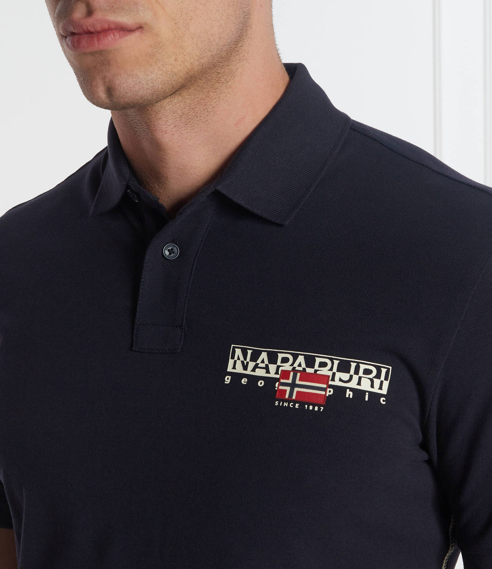 Поло E-AYLMER Napapijri - темно-синий(NP0A4HTN)