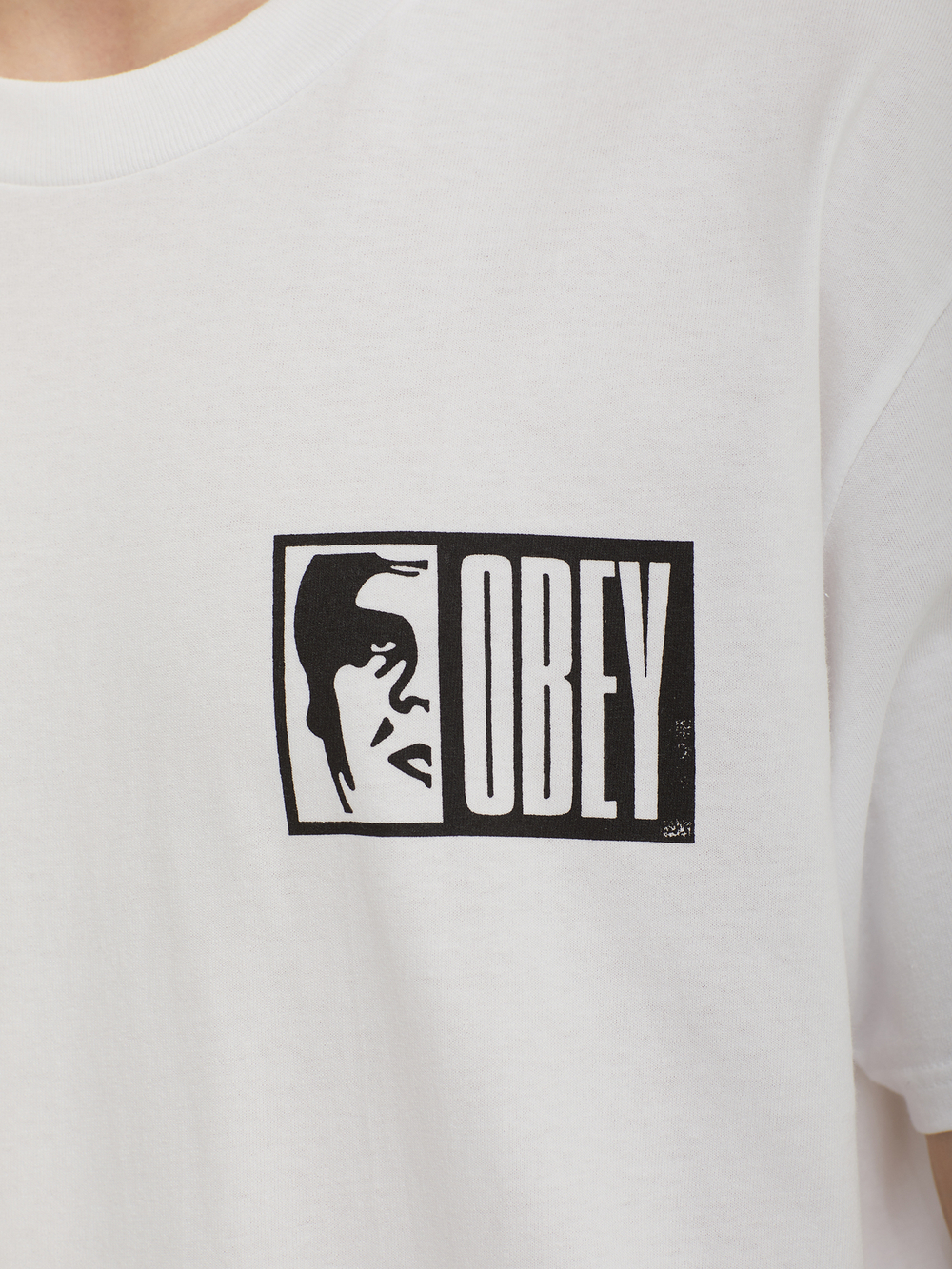 Мужская Футболка Obey Half Icon