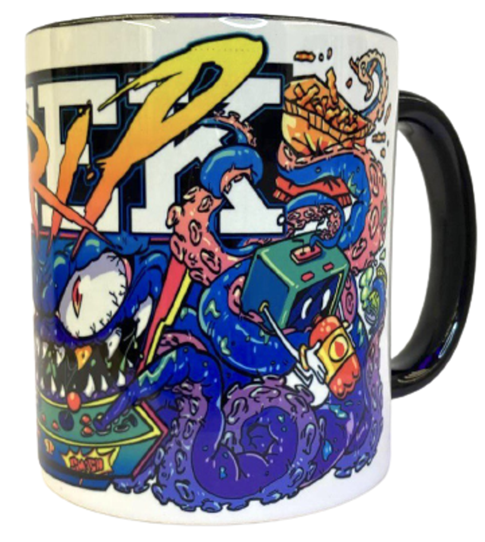 Фирменная кружка Аркадный Монстр