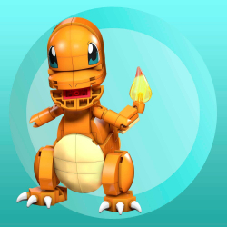 MEGA Pokemon - Charmander Набор строительных кирпичиков 180 элементов. GKY96 / артикул   GKY95 GKY96  / GTIN 887961834598