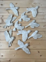 Декорация настенная/декор на стену/ стая птиц /декор