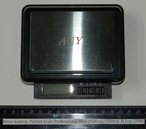 Весы электр. Pocket Scale Professional-Mini (0,05гр/1000гр; 0,1гр/2000гр) CRH-2105