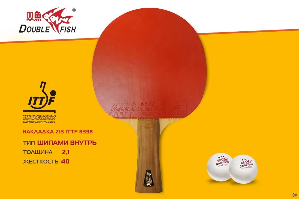 Ракетка н/т Double Fish 9A+C