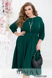 Платье 2488-зеленый Minova