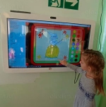 Детская интерактивная панель Olodim Prestige 75"