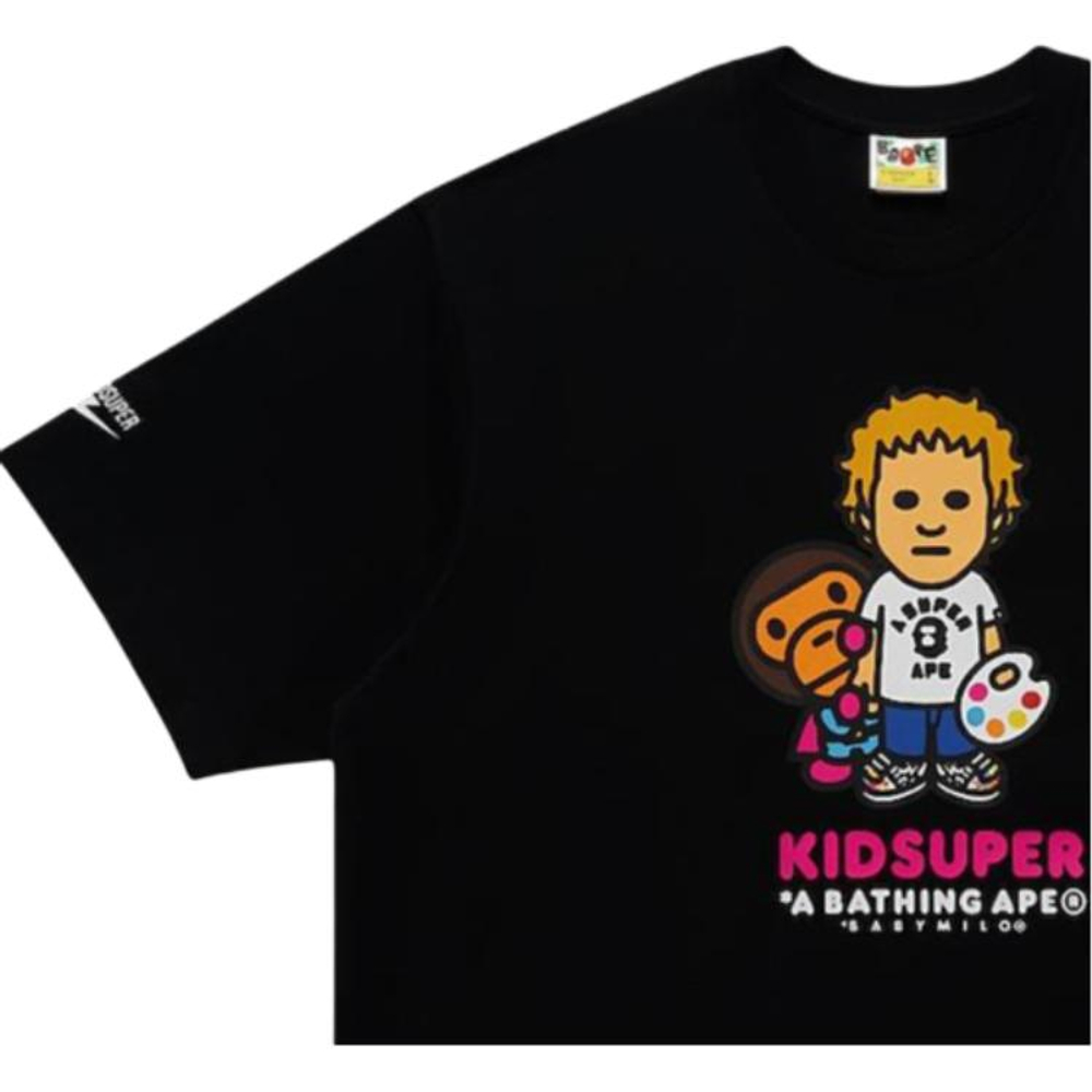 A Bathing Ape Bathing Ape Milo Футболка черный