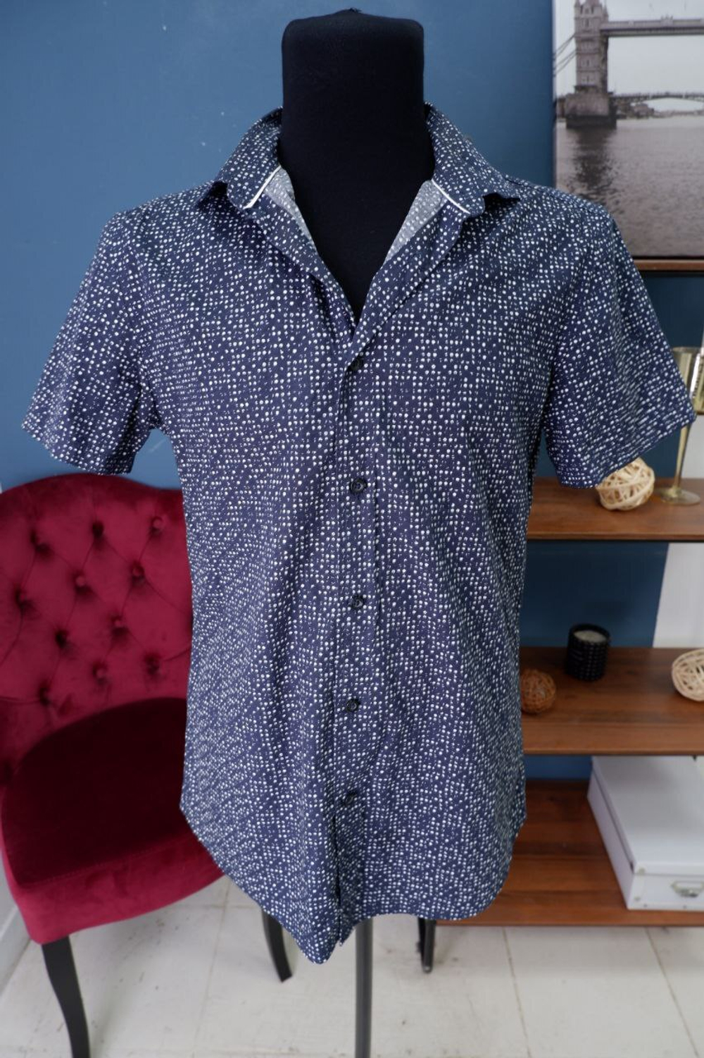 Рубашка Ostin на каждый день 46 размер