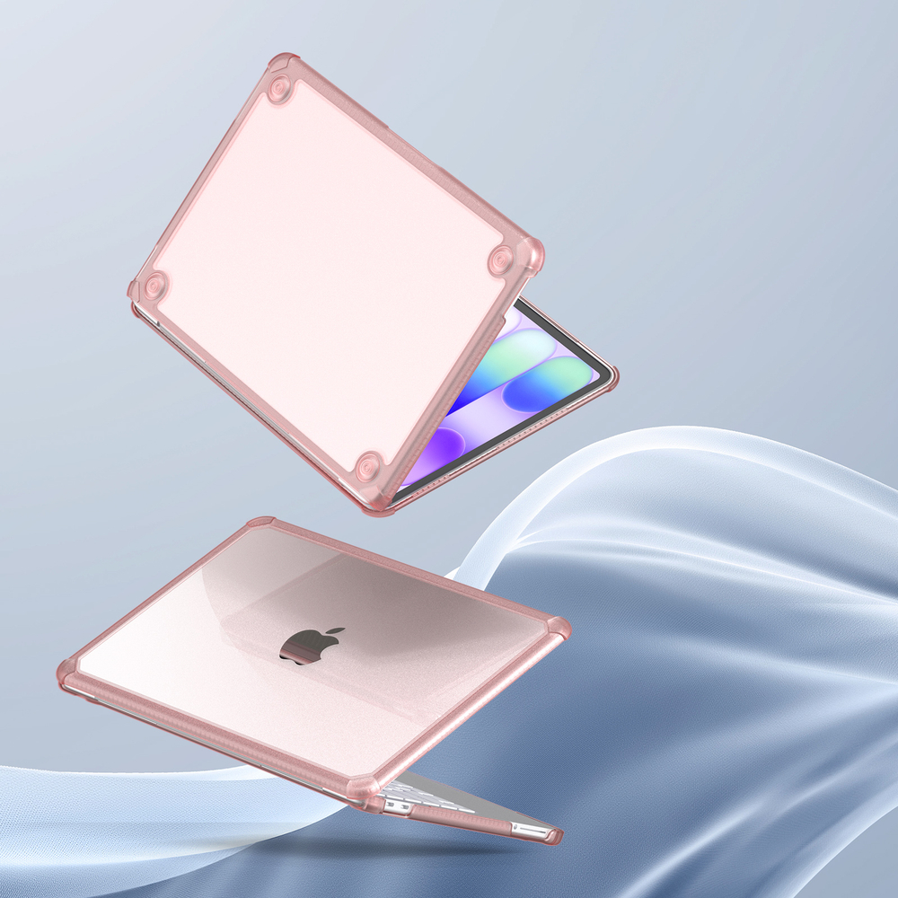 Чехол розовый для ноутбука MacBook Neo 13 (с 2026-), серии LCGM Series Protective от Dux Ducis