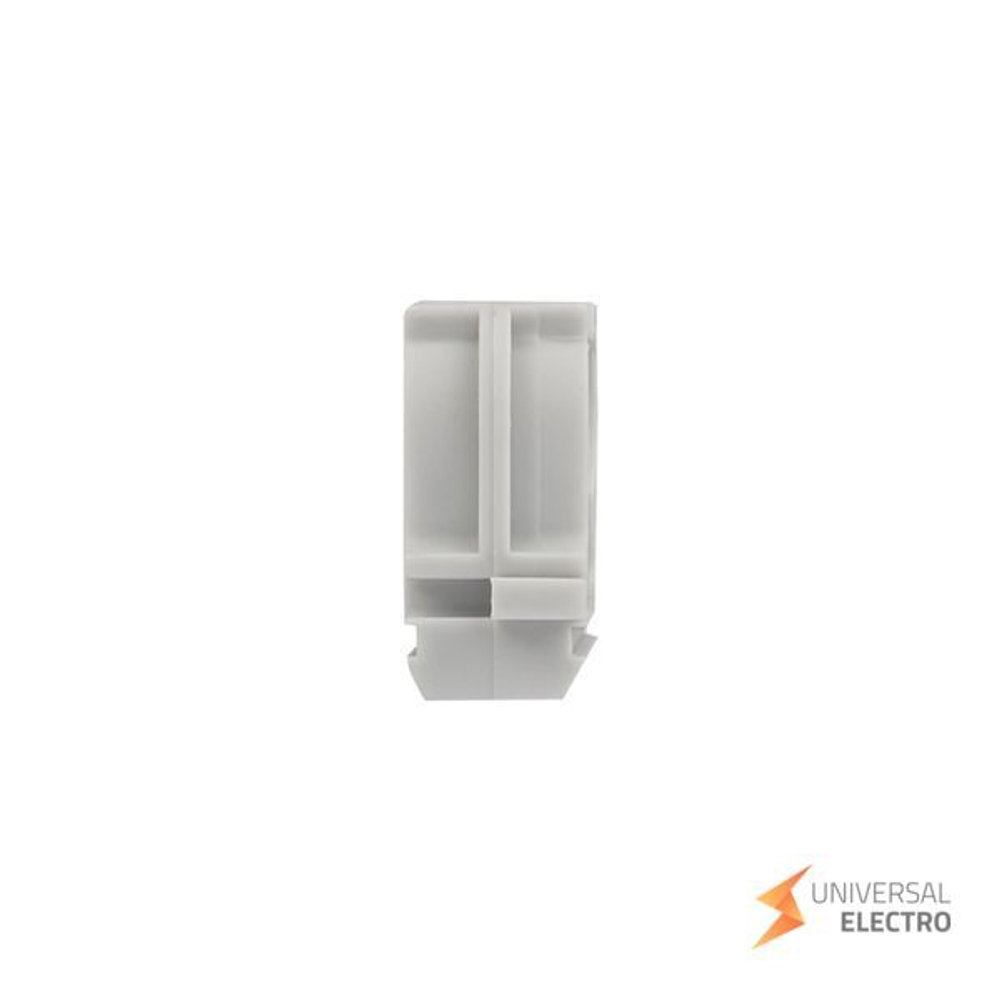 Крепеж-клипса d16 мм (100 шт) серая EKF-Plast