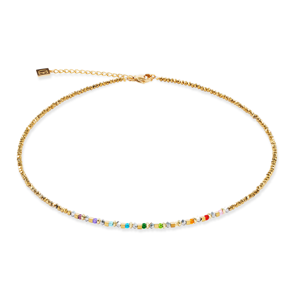 Колье Coeur de Lion Multicolour Gold 4359/10-1516