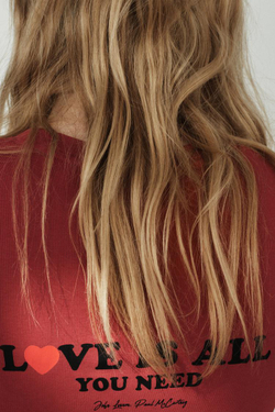 ZARA ФУТБОЛКА С НАДПИСЬЮ, КРАСНЫЙ