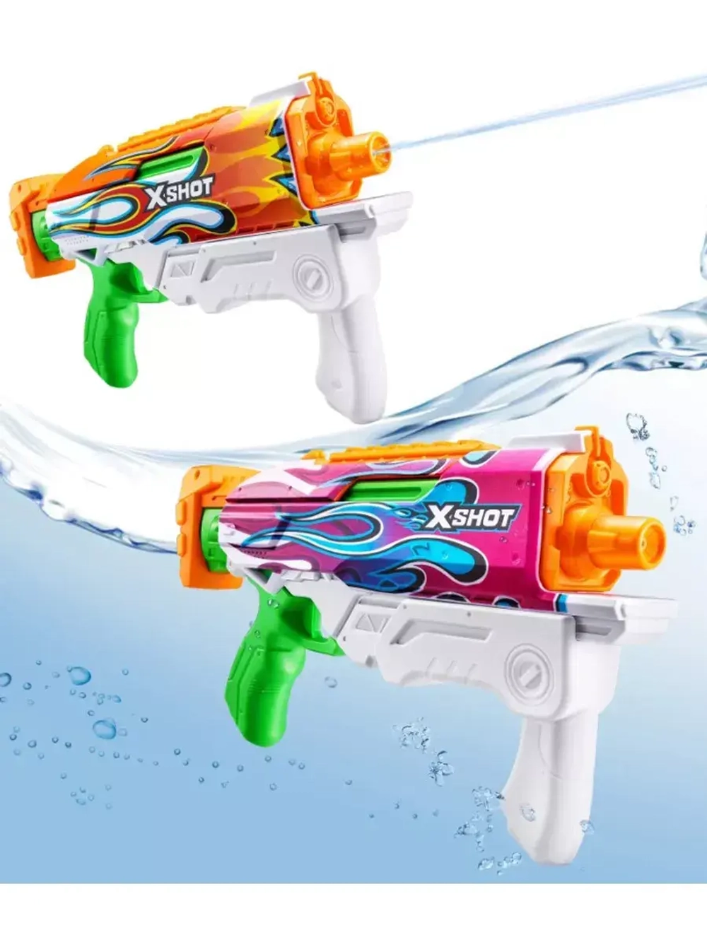 Водный бластер водяной пистолет Зуру X-Shot Fast-Fill Skins