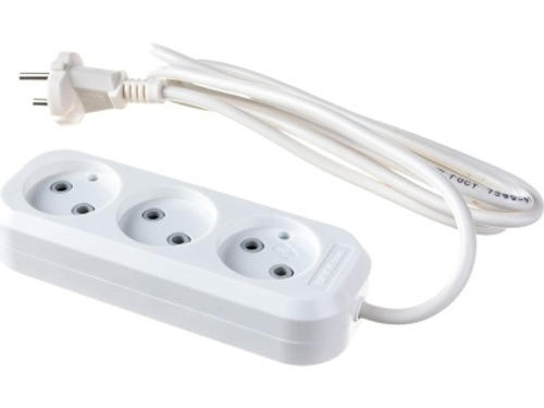 Удлинитель 3 гнезда 2м (45шт/кор)