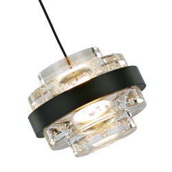 Подвесной светильник MD22030002-1A black/clear