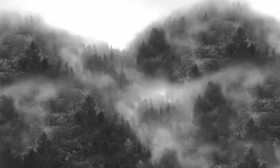 Цифровое панно ID Wall FOGGY MOUNTAINS