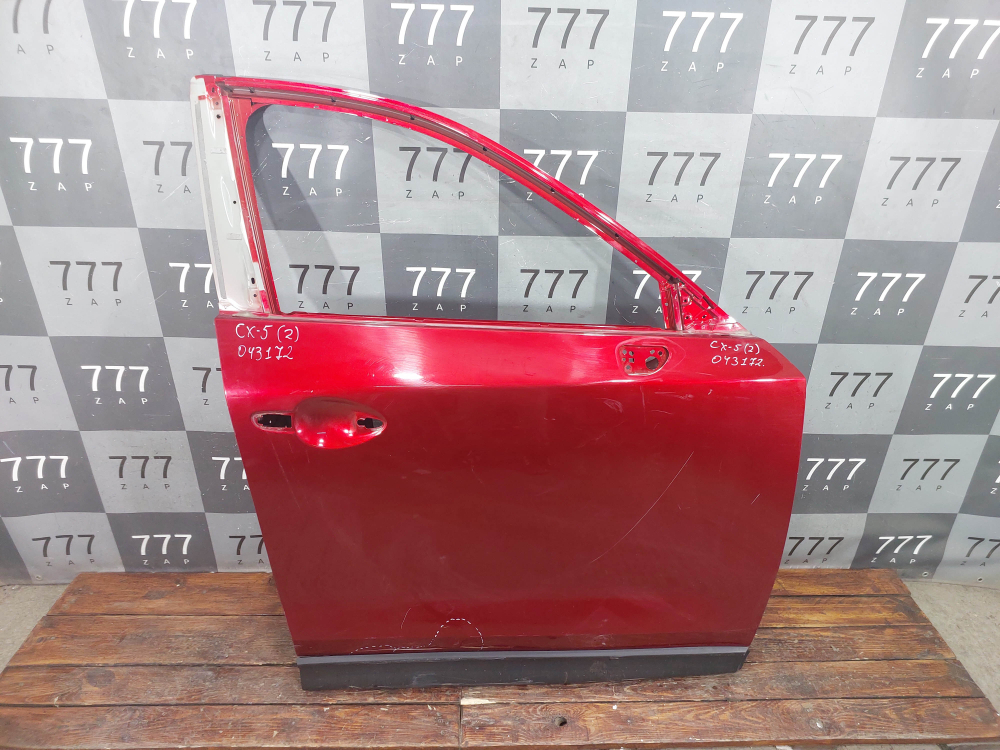 Дверь передняя правая Mazda CX-5 2 (KF) 17-нв Б/У Оригинал KBY05802XE