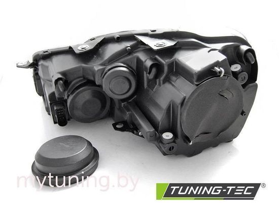 Передние фары U-Type для Volkswagen Golf VI (08-12) динамические черные