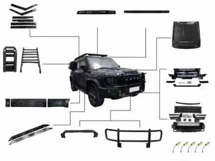 Обвес для Jetour Traveller Джетур тюнинг комплект