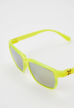 Спортивные очки HILX Rebel Shiny Milky Neon Yellow / Gold Mirror Polarized Lens