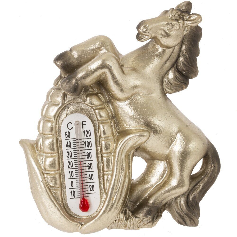 GAEM Магнит с термометром "Лошадка", L5 W1,5 H6 см, 4в.