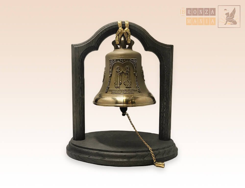 колокол Свадебный - высота 130 мм.