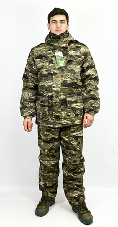 Костюм камуфляжный зимний