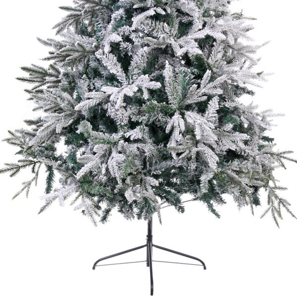 Ёлка «Сибирская вьюга» 210 см, ПВХ, резина (900 веток)