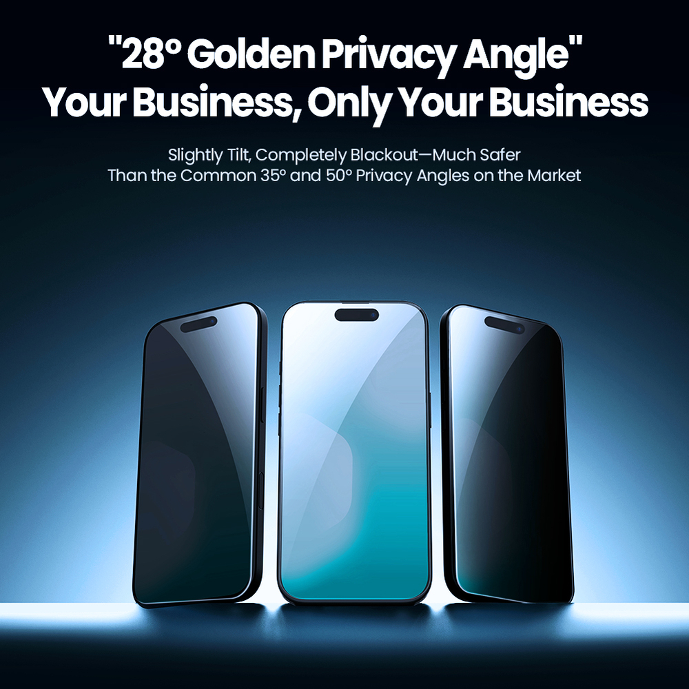 Стекло Антишпион от Nillkin для смартфона iPhone Air, серия Guardian Privacy Tempered Glass Screen Proetector