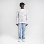 Кардиган Dissident Logo Pattern Серый