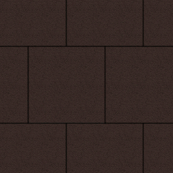 Тротуарная плитка КВАДРАТ 400х400 мм - Гранит Коричневый