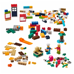БУГГЛЕК BYGGLEK Набор ЛЕГО LEGO 201 штука, разные цвета