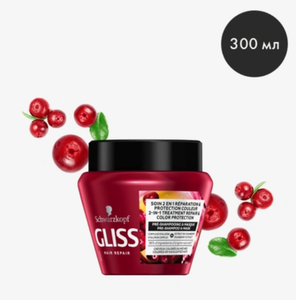 Маска Gliss Совершенство Окрашенных волос 300 мл