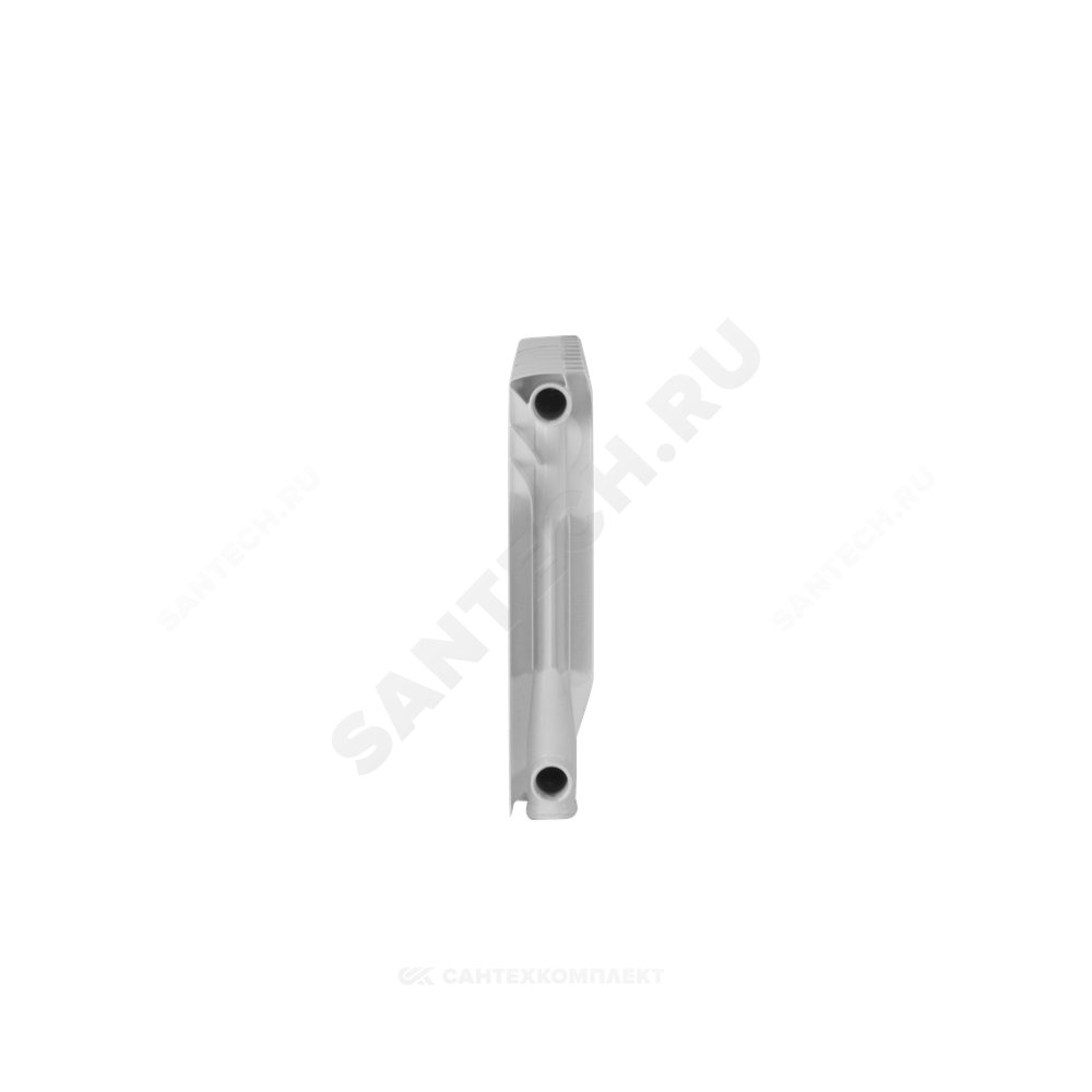 Радиатор алюминиевый Delta Plus 350 12 секций Qну=1236 Вт RAL 9016 (белый) Ogint