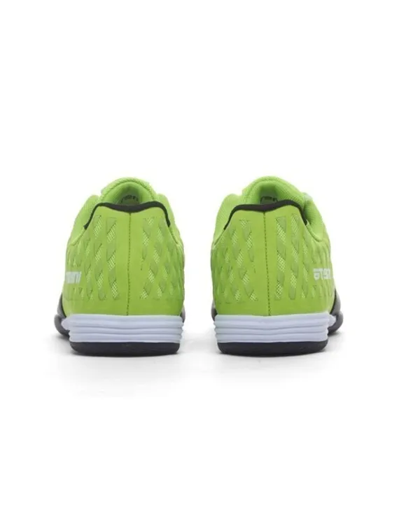 Бутсы футбольные Atemi SD700 INDOOR, синтетическая кожа, цвет салатово-чёрный, размер 44