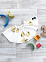 Двусторонний нагрудник Mjölk Лимоны