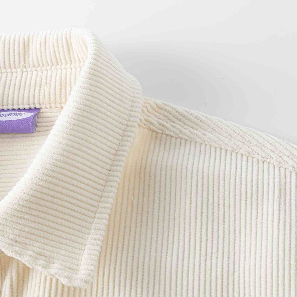 Рубашка Ymkashix Velvet Button белая