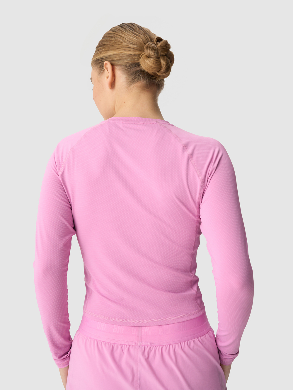 Лонгслив женский GRI Фитнес розовый