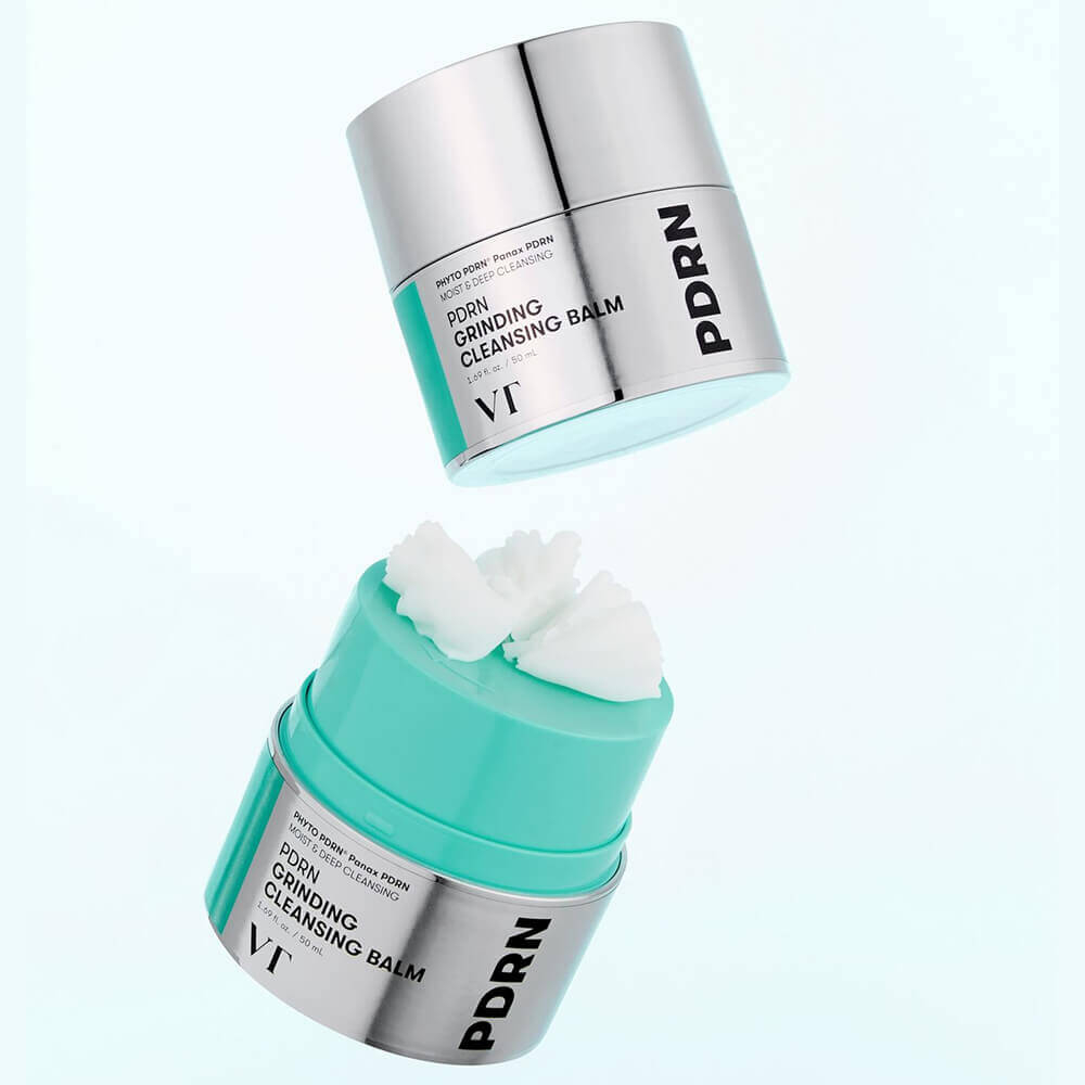 VT Cosmetics Гидрофильный бальзам с ПДРН для очищения кожи PDRN Grinding Cleansing Balm