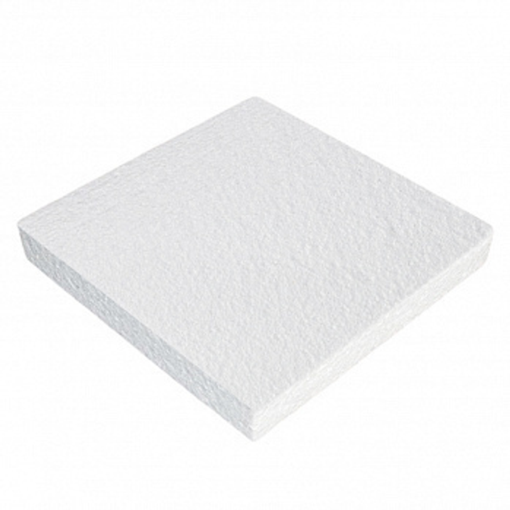 Подложка из пенопласта высокой прочности КВАДРАТ 34х34 см, высота 2 см