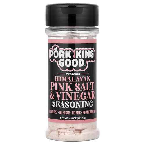 Pork King Good, Гималайская розовая соль и уксус, 127,5 г (4,5 унции)