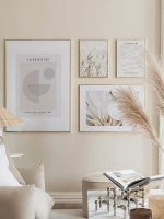 Металлическая фоторамка 40х70 см