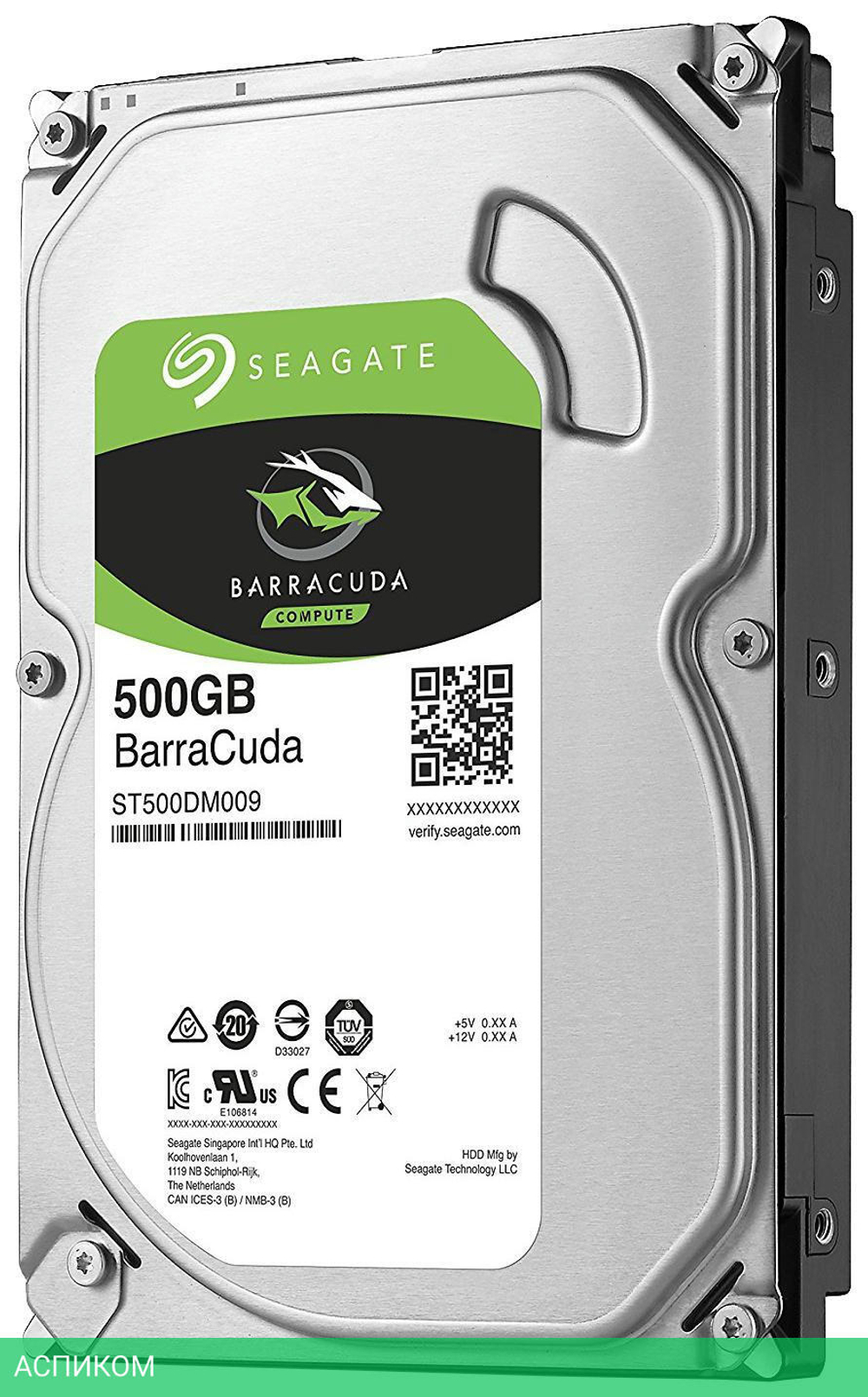 Жесткий диск Seagate 500GB ST500DM009