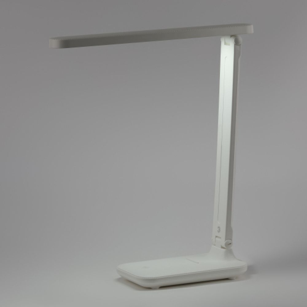 Настольный светильник ЭРА NLED-495-5W-W светодиодный аккумуляторный белый | Светодиодные настольные лампы