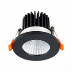 ST704.438.10 Св-к встр. Черный LED 1*10W 3000K 900Lm Ra&gt;90 38° IP20 D80xH60 170-240V