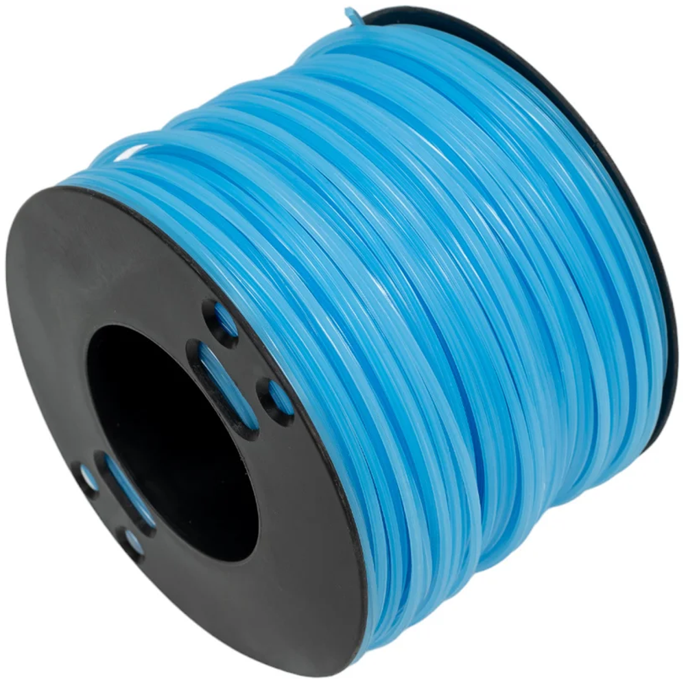 Леска-бухта для триммера Звезда 2,4мм 309м синяя